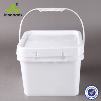 Square 8L Plastic Bu