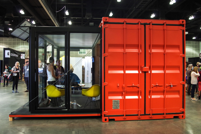 Shipping Container Glass House Modular Export Tiny Prefabricated House Image1