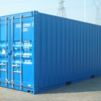 Brand New Shipping Container with Lock Box