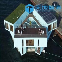 Luxury Expandable Prefab Shipping Container Hosue Building