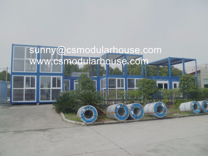 Sandwich Panel Flat Pack Office Container Image1