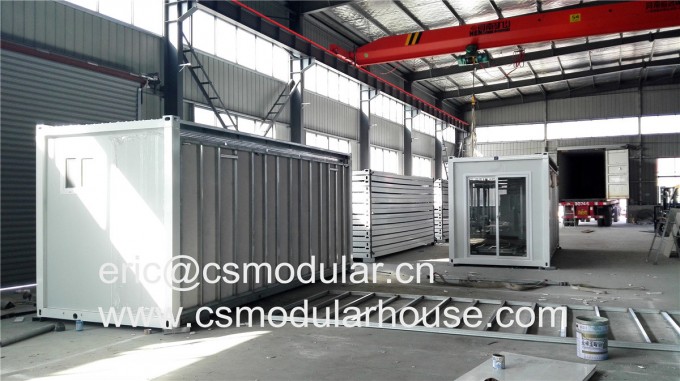 Expandable Container House/ Container Store/ Prefabricated Villa/ Folded Container House Image1