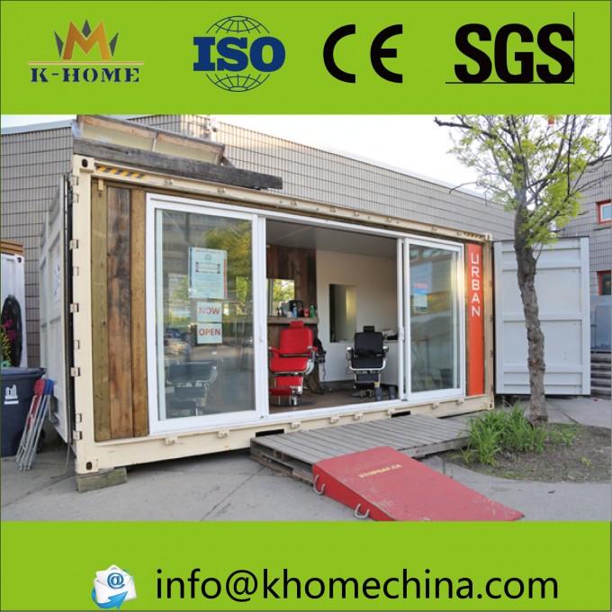 20 40 FT Modular Shipping Container Barbershop Image1