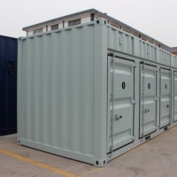 Ral Color Open Side 20gp Shipping Container -- Jenny