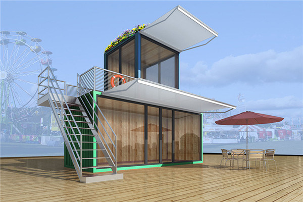 Luxury Shipping Container Restureant Coffee Image1