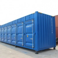 Open Side 40 Feet High Cube Storage Shipping Container