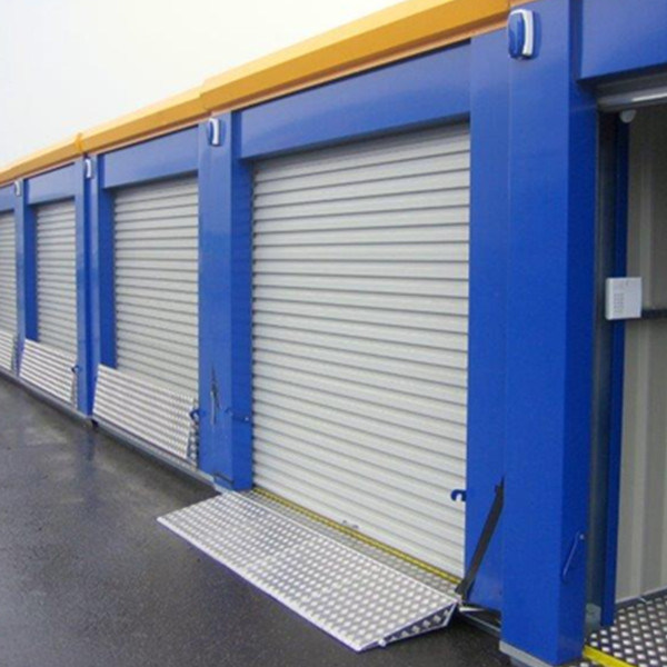 New Zealand Australia Rolling Shutter Door 20FT Length Side Open Self Storage Shipping Container Image1