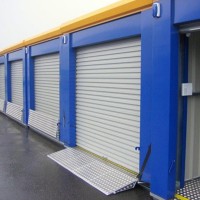 New Zealand Australia Rolling Shutter Door 20FT Length Side Open Self Storage Shipping Container