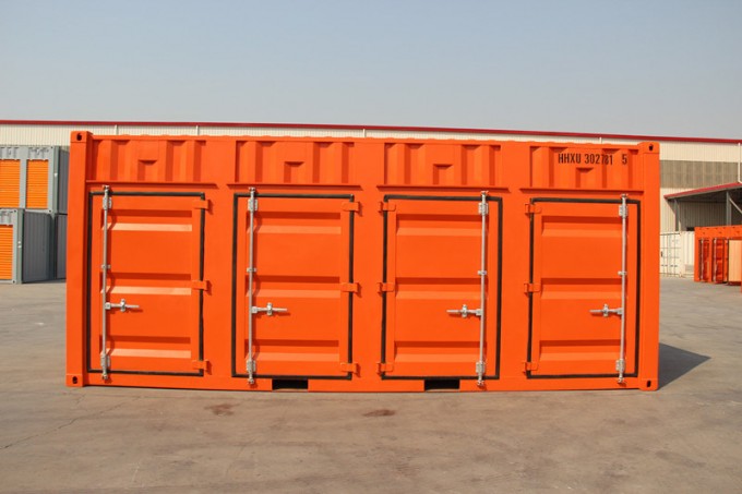 Cheap Csc Certificated 20′ One Side Door Open Side Shipping Container Storage Container Image1
