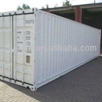 One Way New Shipping Container with White Color