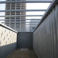 New and Used Modified Open Top Shipping Container