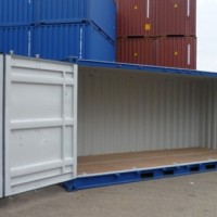 2/3/4/5/6/7/8 Parts Open Side Container Dry Container