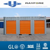 Three Door Cheap and Beautiful Open Side Door Rolling Shutter Door Storage Container