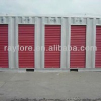 Independent Storage Containers with Roller Shutter Door for Storage
