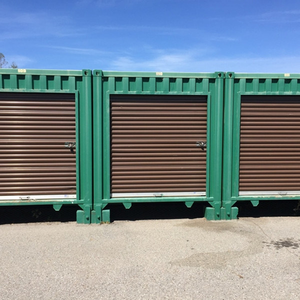 Japan South Korea 20FT Self Storage Container with Roller Shutter Door Image1