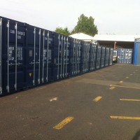 Customized Container Cargo Door Roll up Shutter Door Self Storage Container