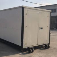 Folding Foldable Storage Container Moveable Flat Pack Warehouse