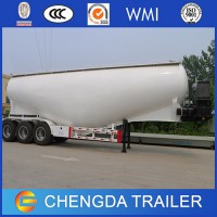 60tons Powder Tank Trailer Cement Bulker for Oman