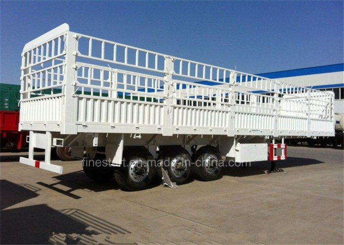 Fence Semi Trailer for Carry 40FT Container 20FT Container Image1