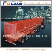 Container Chassis Long Vehicles, Transport for 20feet 40feet Container