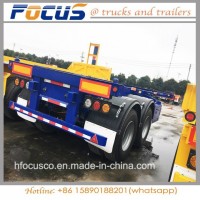 Two Axle 20FT Skeletal Container Semi Trailer/Skeleton Container Semitrailer