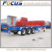 45FT Skeleton Container Trailer with Standard Cosco Container