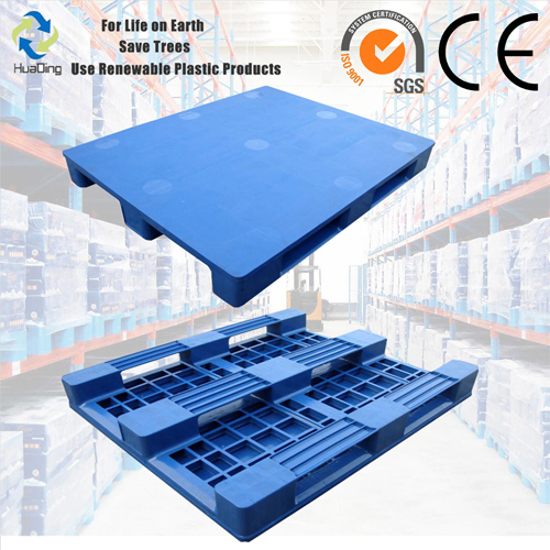China Specialized Factory Heavy Duty Food Industry Easy to Clean Plastic Pallet Image1