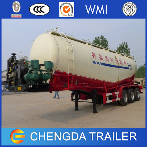 3 Axle Tanker Trailer Cement Tank for Sale Image1