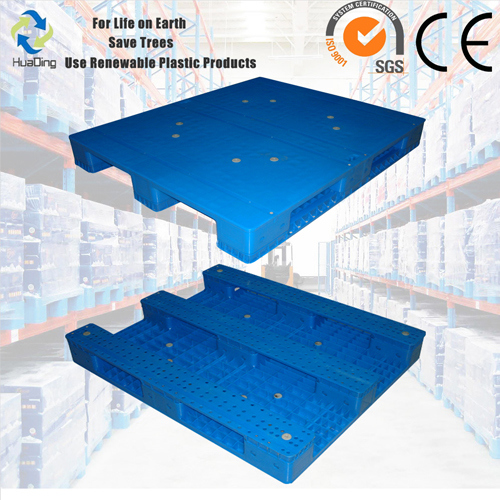 1200x1000 Industry Heavy Duty Easy to Clean Plastic Pallet From China Image1