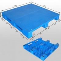 1200x1000 Food Industry Heavy Duty Easy to Clean Plastic Pallet From China