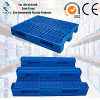 Standard Size 1200x1000 Medium-Duty 3 Runners Bottom Plastic Pallet