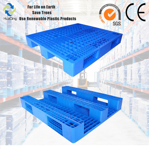 HDPE Virgin Material Heavy-Duty Rack Load 1t Plastic Pallet Image1