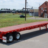 40feet Flatbed Container Semi Trailer with 2 Axle/3 Axle