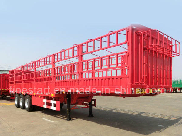 Fence Semi Trailer for Carry 40FT Container 20FT Container Image1
