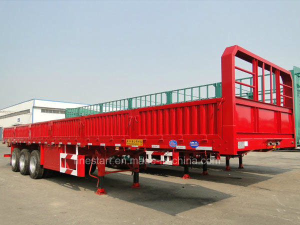 Side Wall Cargo Semi Trailer or Truck Trailer of 40FT Image1