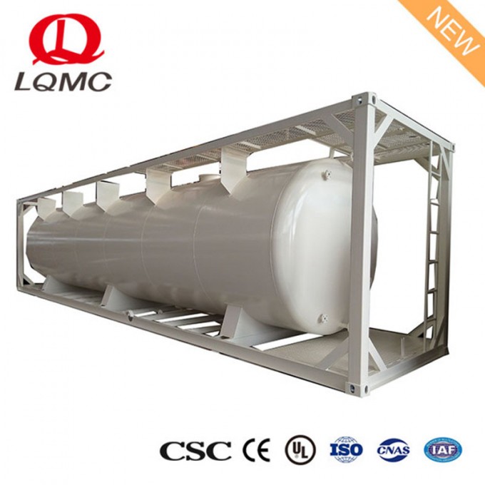 Stainless Steel 40FT ISO Tank Container for Chemical Liquids Image1