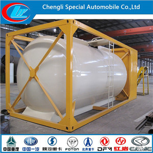 Top Safety ISO Standard 20ft or 40ft LPG Storage Tank Container Image1