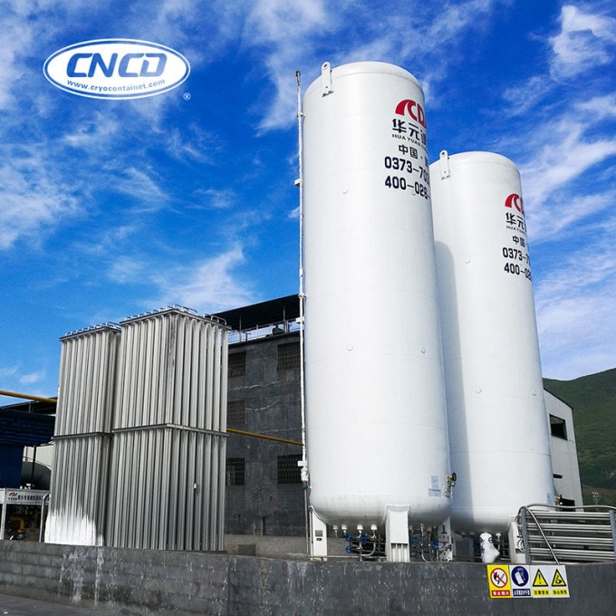 LNG Lco2 Cryogenic Tank, ISO Cryogenic Storage Tank Container Image1