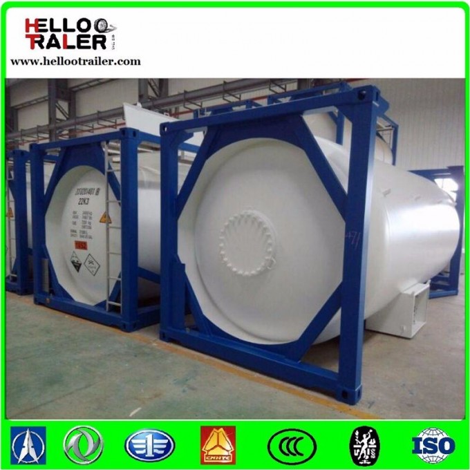 China Carbon Steel 20FT ISO Tank Container Image1