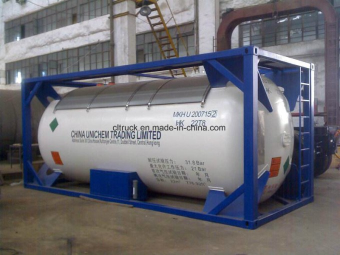 China Sell 10 Tons 20000 Liters LPG Tank Container for Nigeria Ghana Image1