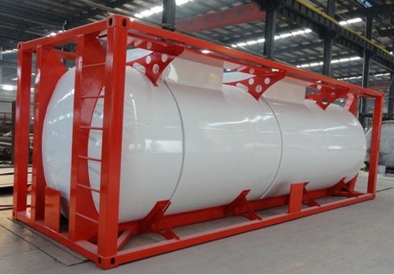 China Manufacture ISO 20ft LPG Tank Container Tank Top Safety 40ft Tank Container Image1