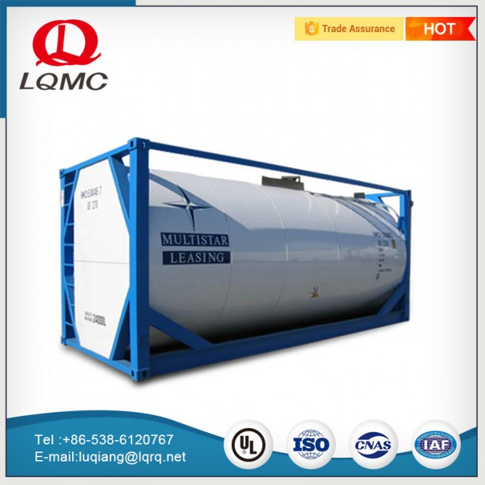 Carbon Steel Oil Tank Container with Discharging Pump Image1
