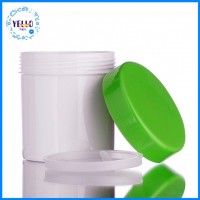 260g Round Plastic Jar Cosmetic Container for Hair Cream