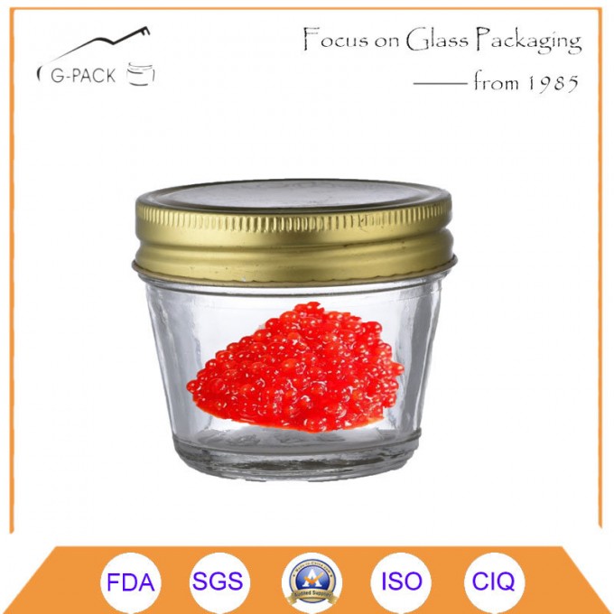Cavair Jar, Caviar Container with Metal Cap From China Image1
