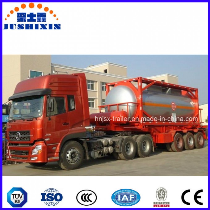 Carbon Steel Chemical Corrosive Poisonous ISO Tank Container for Storage Image1