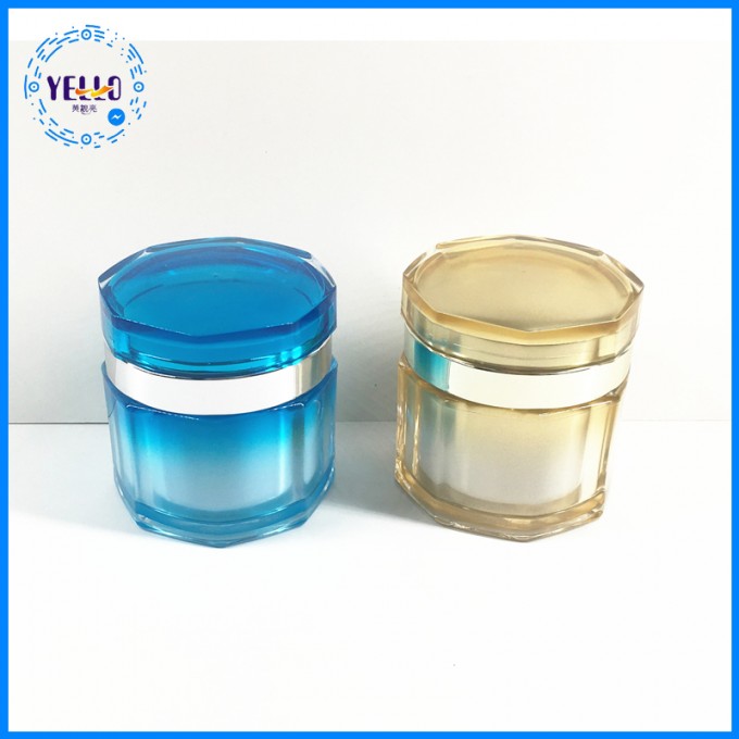 2017 Cream Jar Plastic Empty Luxury Cosmetic Container Image1