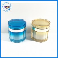 2017 Cream Jar Plastic Empty Luxury Cosmetic Container