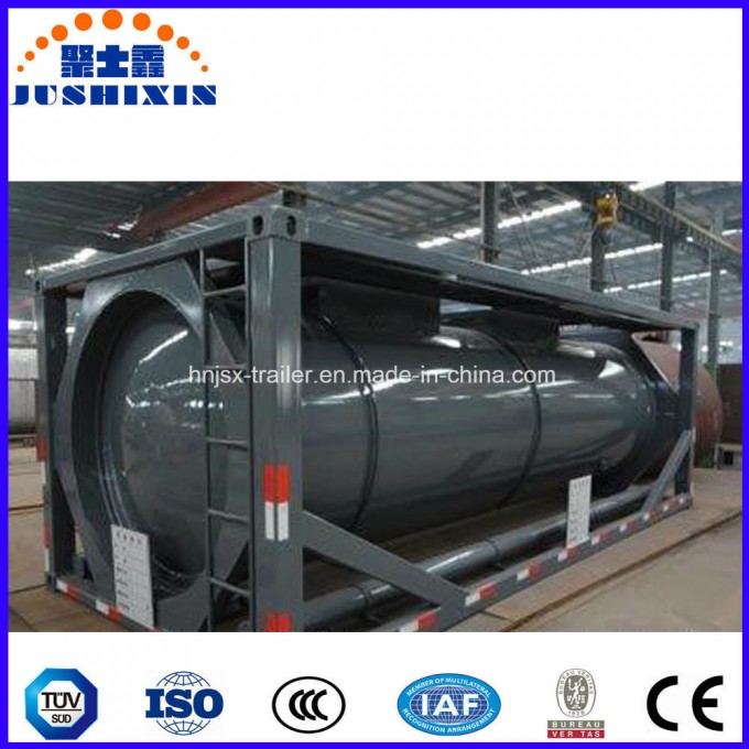 24000L Carbon Steel Tank Container for Corrosive Liquid Image1