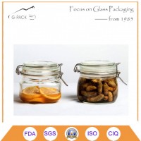 500ml Clear Glass Airtight Storage Container