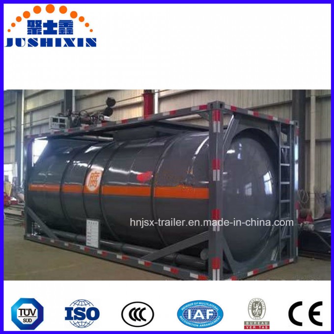24 Cbm ISO Chemical Corrosive Poisonous Liquid Tank Container Image1